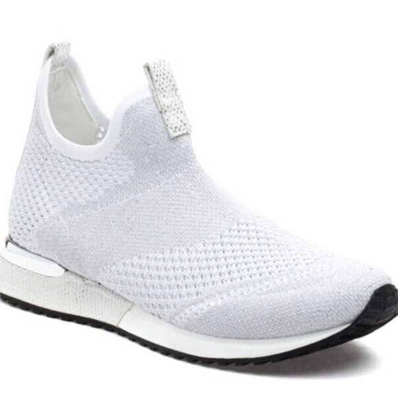 J/Slides Women's ORION Lifestyle Sneaker White, Sz.7 - Picture 3 of 7